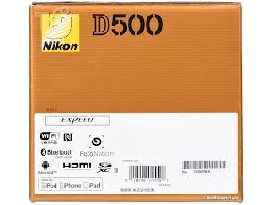 Nikon D500 20.9 MP SLR - AF-S DX 16-80mm VR Lens